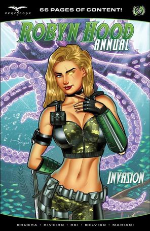 Robyn Hood Annual: Invasion issue nn-C Derlis Santacruz Cover