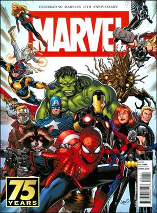 Marvel 75th Anniversary Magazine Cover Image 1