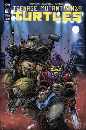 Teenage Mutant Ninja Turtles (2011) issue 115-B Kevin Eastman Cover