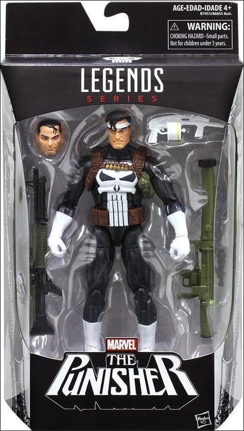 Marvel Legends Infinite: Spider-Man (Absorbing Man Series)  figure 9 The Punisher 