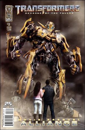 Transformers: Alliance issue 3-B Josh Nizzi Cover