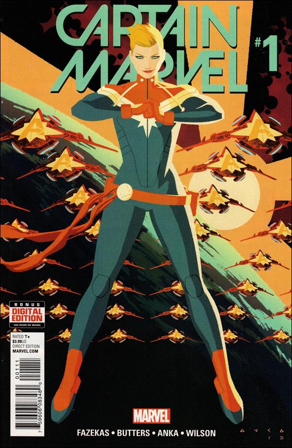 Captain Marvel (2016) issue 1 Kris Anka Cover