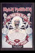 Rock Cards (Artwork Stick-on Subset) card nn-15 The Album - Derek Riggs