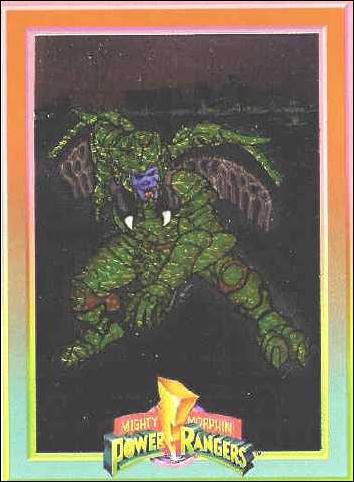 Mighty Morphin Power Rangers: Series 1  (Foil Bordered Set) card 2 Goldar