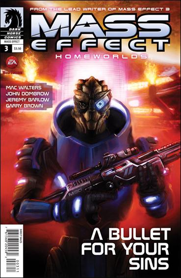Mass Effect: Homeworlds issue 3 Anthony Palumbo Cover