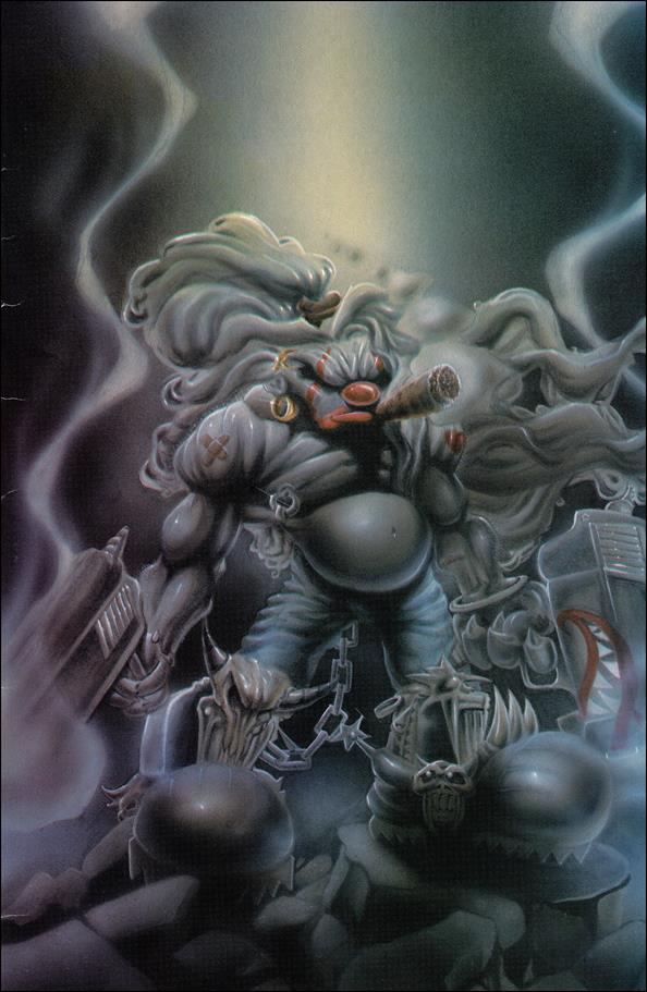 Bloodshed: Lunatics Fringe issue 1 Virgin Cover