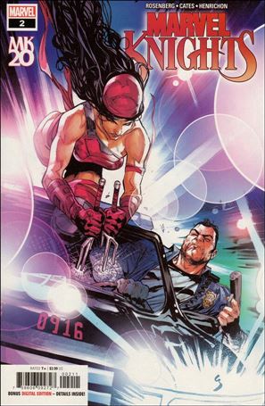 Marvel Knights 20th issue 2 Geoff Shaw Cover