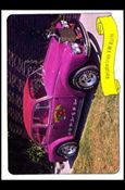 Kustom Cars 1  (Base Set) card 3 Raspberries VW Rolls (Peel Instructions back)