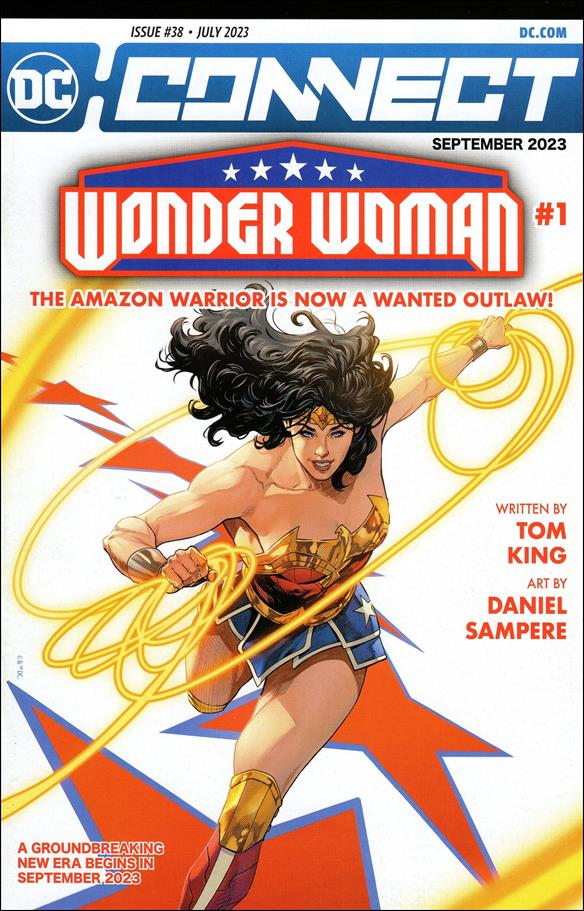 DC Connect issue 38-B Wonder Woman Cover