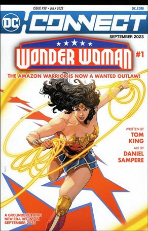 DC Connect issue 38-B Wonder Woman Cover