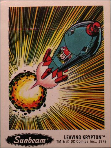 Sunbeam Bread DC Super Heroes Stickers (Base Set)  card 5
