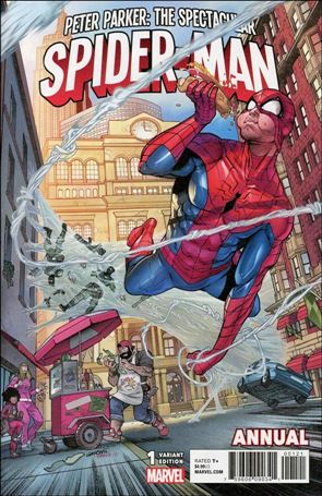 Peter Parker: The Spectacular Spider-Man Annual issue 1-B Javier Garron Cover