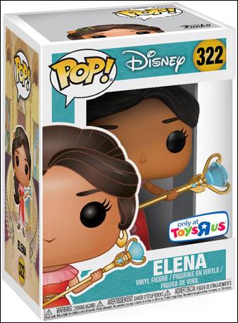 POP! Disney figure 322 Elena (w/ Scepter) Toys R Us Exclusive