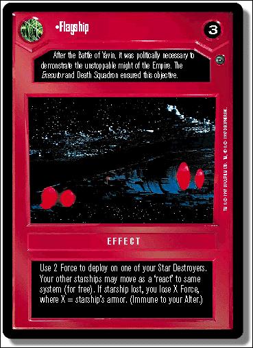 Star Wars: Dagobah Limited (Base Set) card 30 Flagship