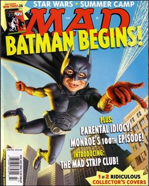 MAD (1955) issue 455 Spider-Bat Cover