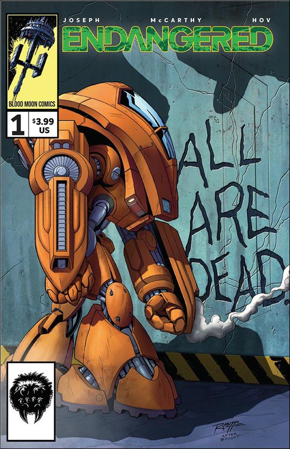 Endangered issue 1-B Robby Musso 1:10 Cover