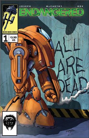 Endangered issue 1-B Robby Musso 1:10 Cover