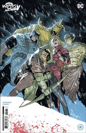 DC vs. Vampires: World War V issue 1-F Nikola Čižmešija 1:50 Cardstock Cover
