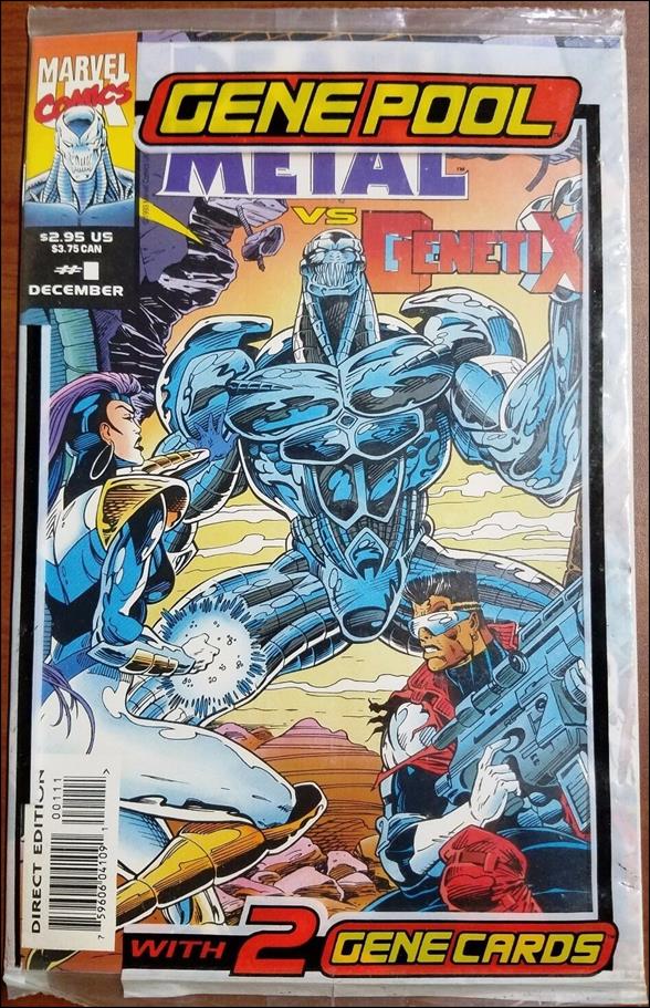 Death Metal vs Genetix (UK) issue 1 Polybagged with Trading Card