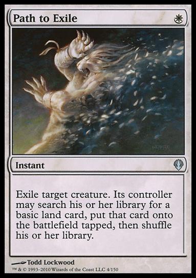 Magic the Gathering: Archenemy (Base Set) card 4 Path to Exile
