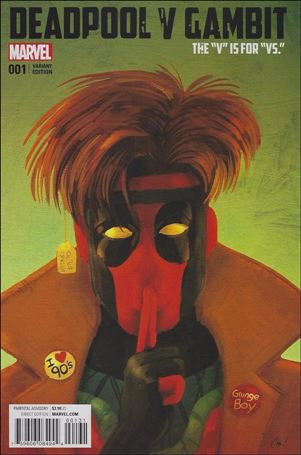 Deadpool v Gambit issue 1-D Chip Zdarsky SDCC Cover