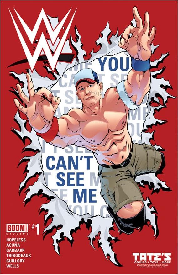 WWE issue 1-P Nakia Mann Tate's Comics Cover