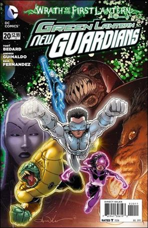 Green Lantern: New Guardians  issue 20 Standard Cover