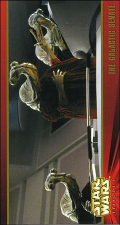 Star Wars: Episode I Widevision: Series 1 (Base Set) card 55 The Galactic Senate
