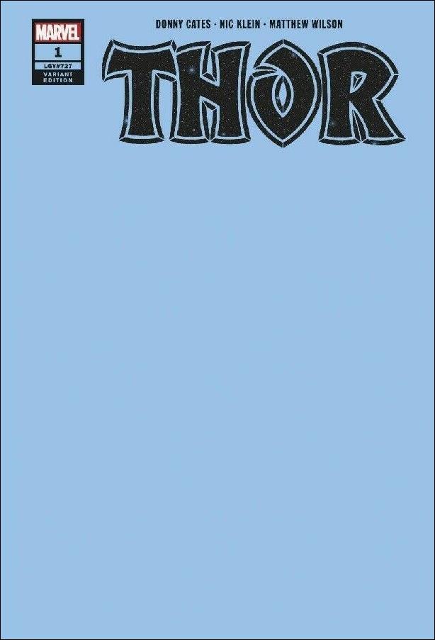 Thor (2020) issue 1-S Blue 1:500 Wraparound Cover