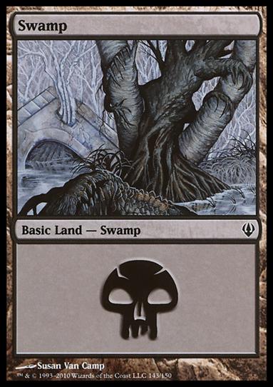 Magic the Gathering: Archenemy (Base Set) card 143 Swamp
