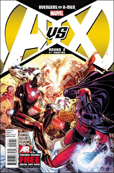 Avengers vs X-Men issue 2-J Jim Cheung "Yellow" Cover (4th Printing)