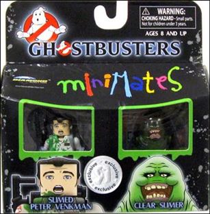 Ghostbusters Minimates figure 3-B Slimed P. Venkman & Clear Slimer - 