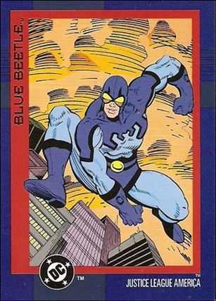DC Cosmic Teams (Base Set) card 38 Blue Beetle