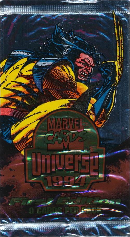Marvel Universe: Series 5  card 2-D Sealed Pack - Wolverine