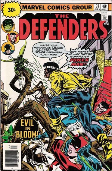 Defenders (1972) issue 37-B 30 Cent Price Cover