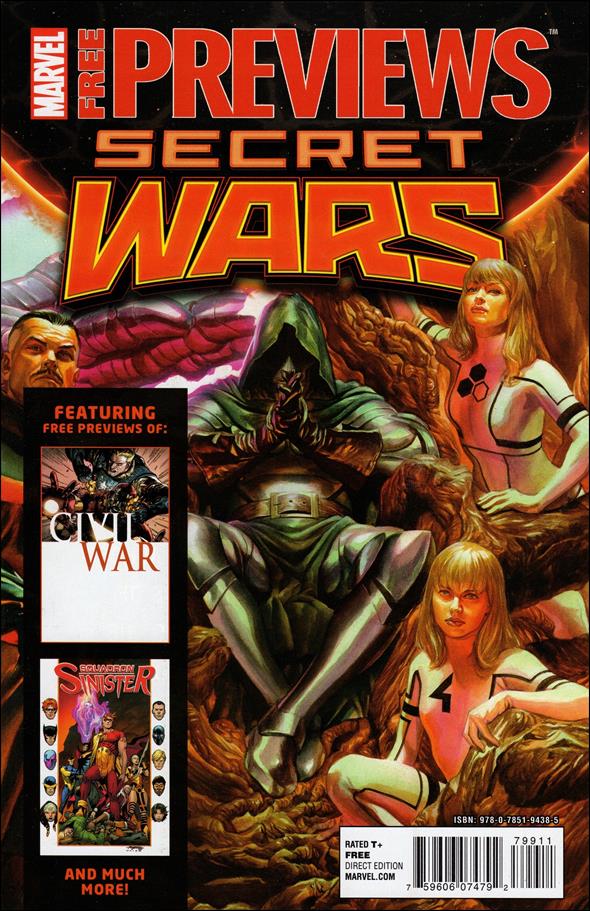Marvel Previews Secret Wars issue nn1