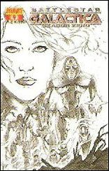 Battlestar Galactica: Season Zero issue 4-E Adriano Batista Sketch Cover