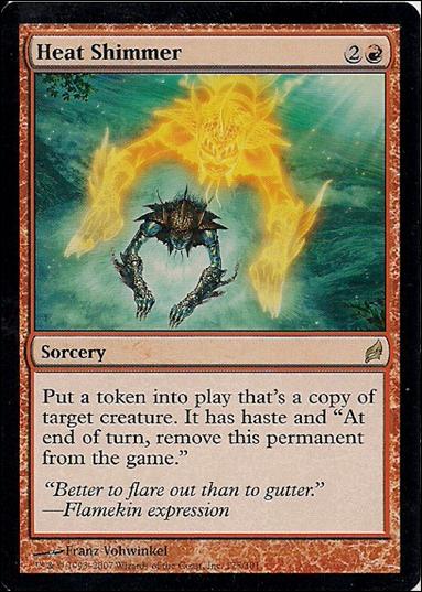 Magic the Gathering: Lorwyn (Base Set) card 175 Heat Shimmer