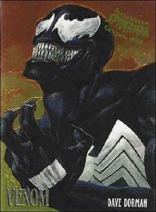 Fleer Ultra Spider-Man (Golden Web Subset) card 8 Venom