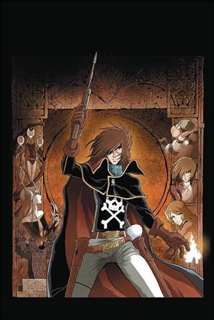 Space Pirate Captain Harlock issue 5-F Jerome Alquie 1:10 Virgin Cover
