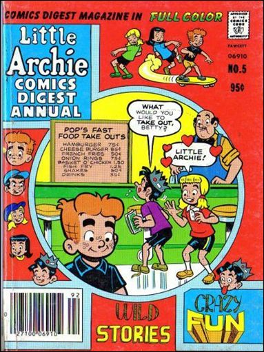 Little Archie Comics Digest Magazine issue 5 Digest Sized