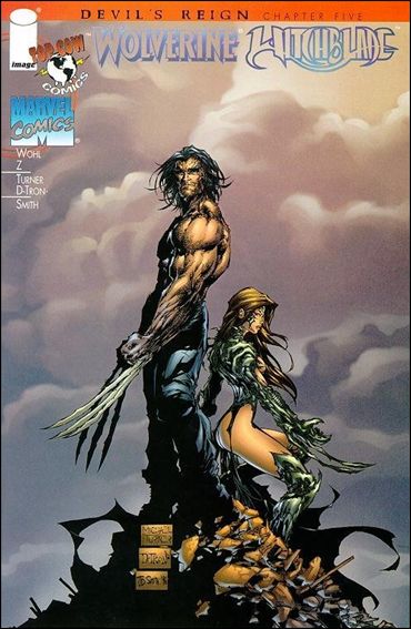 Devil's Reign (1997) issue 5-B Clouds Background Cover