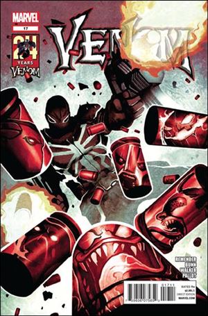 Venom (2011) issue 17 Michael Del Mundo Cover