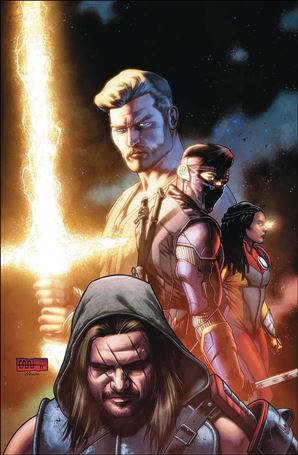 Ninjak vs the Valiant Universe issue 1-B CAFU Cover