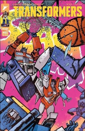 Transformers (2023) issue 1-ZA Daniel Warren Johnson Exclusive Wraparound Cover