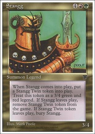 Magic the Gathering: Chronicles (Base Set) card 86 Stangg