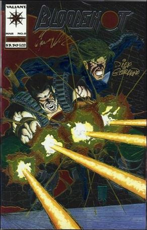 Bloodshot (1993) issue 0-D V.V.S.S. (signed by VanHook & Giordano) 1/2500