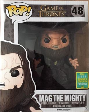 POP! Game of Thrones figure 48 Mag the Mighty Summer Convention 2016