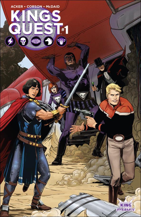 Kings Quest issue 1 Marc Laming Cover