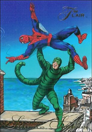 Marvel Annual Flair '94 (Base Set) card 15 Scorpion vs Spider-Man